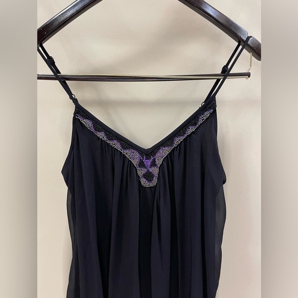 Express Embellished Flowy Mini Dress NWT Size Small - Picture 3 of 8